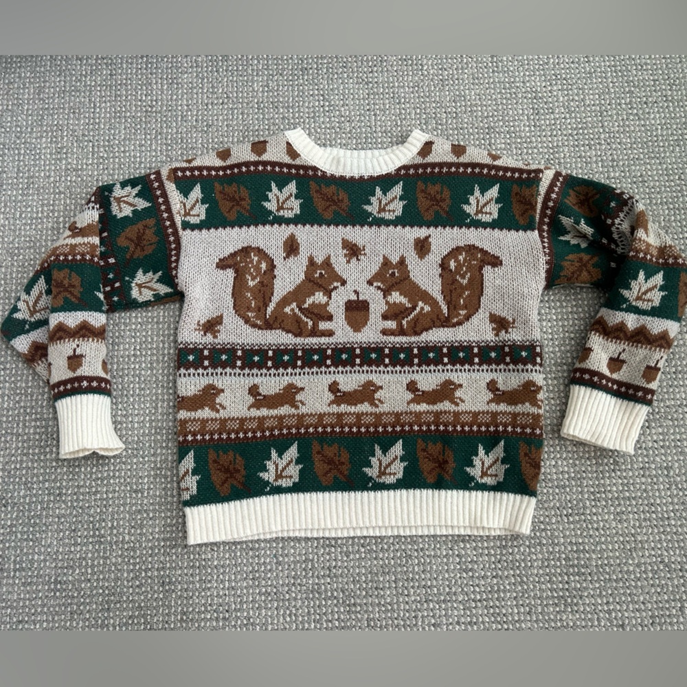 Squirrel sweater